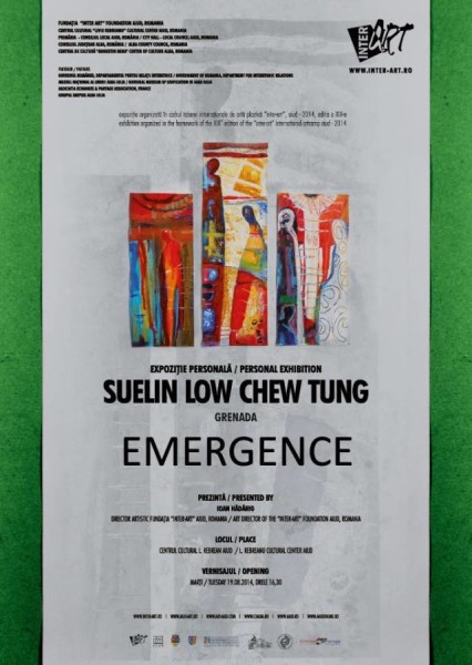 Poster for Inter-Art Solo Exhibition - Emergence