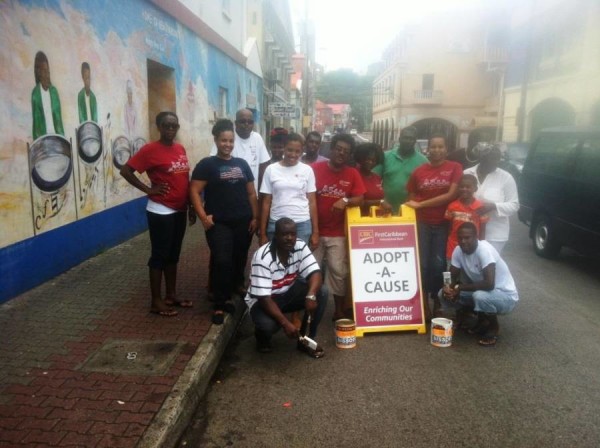 CIBC FIrst Caribbean Staff and RGPF Team