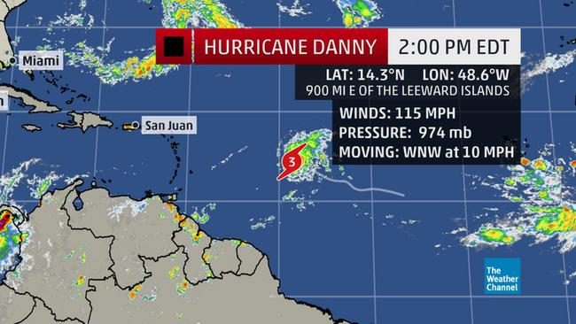 hurricane danny