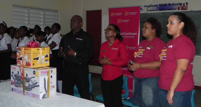 CIBC FirstCaribbean joined Students and Teachers for Assembly
