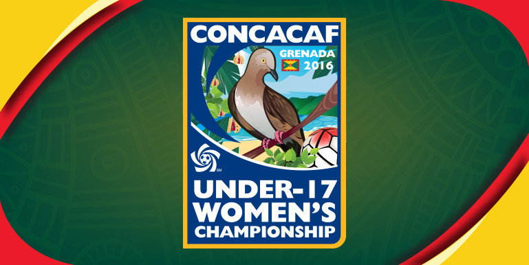 CONCACAF U17 Women's Championship logo 2016 Grenada