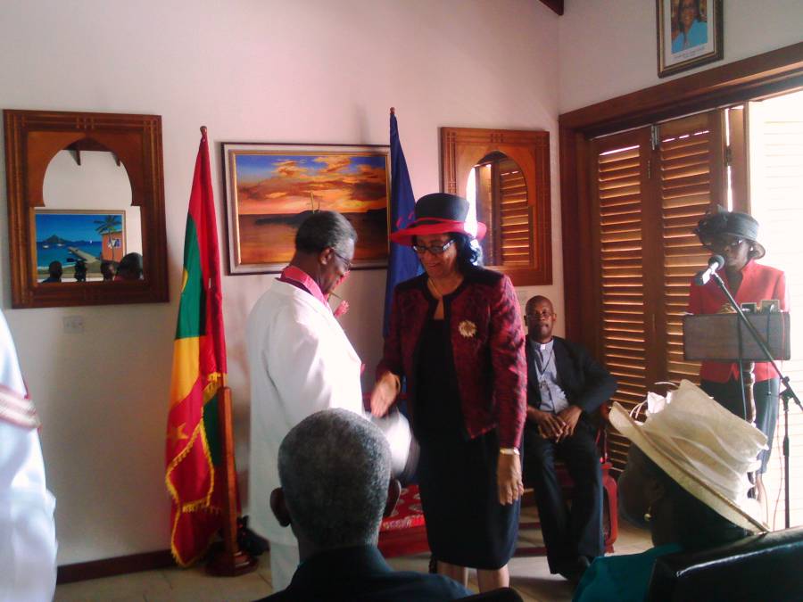 Dr Joseph after receiving his Insignia