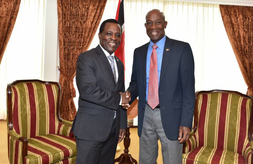 PM of Trinidad and Tobago Meets with the PM of Grenada