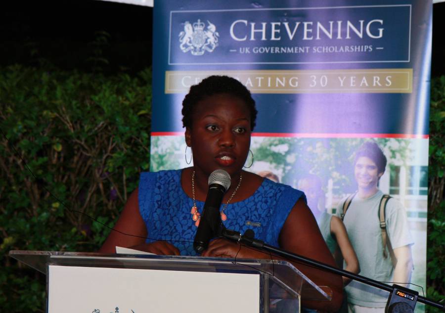 Shena-Ann Ince Barbados Chevening Alumna