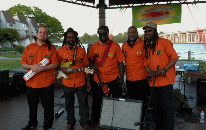 Ajamu and his band