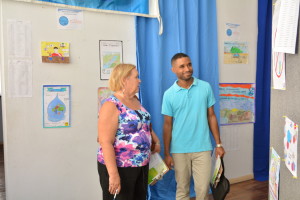 Judges for Poster Competition - Susan Mains and Nigel Mathlin