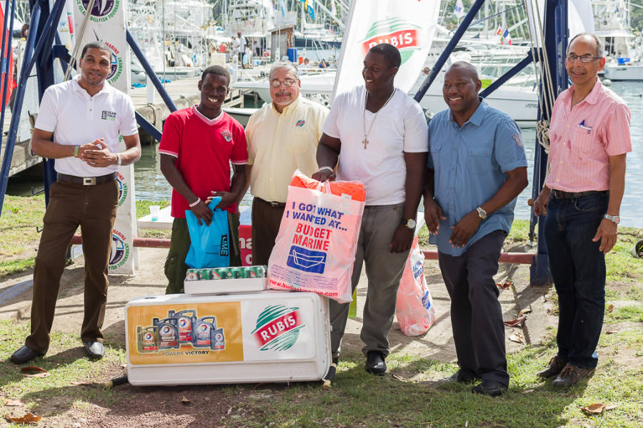 Sponsors LIME RUBIS Fisheries Representative with 2nd place boat No Wondering