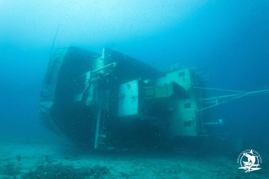MV Anina sunk as artifical reef in Grenada