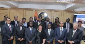 Grenada’s Permanent Representative to UN visits Election Commission of India