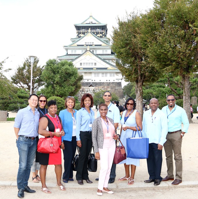 Caricom delegates receive warm welcome from Japanese officials