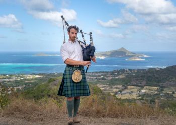 The First Piper to make a return visit to Grenada