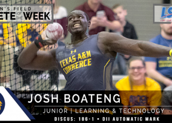 Grenada’s Josh Boateng named Co-Field Athlete of the Week