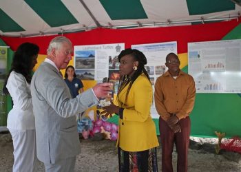 Royals visit “Ridge to Reef” at the Blue Economy Exhibition