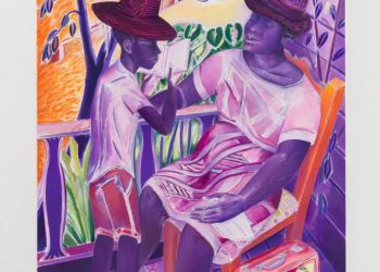 Grenada born Denzil Forrester’s expressive depictions pulsate with rhythm