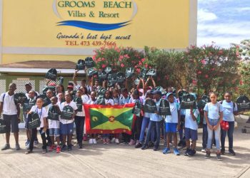 Guadeloupean youth in Grenada on cricket exchange programme