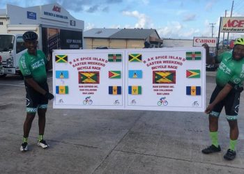Eight nations represented at Grenada Easter weekend circuit cycling race