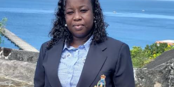 RGPF female officer receives regional award