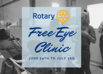 Rotary week of free eye examinations
