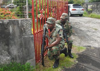 Soldiers raid ‘bomb factory’ as part of exercise