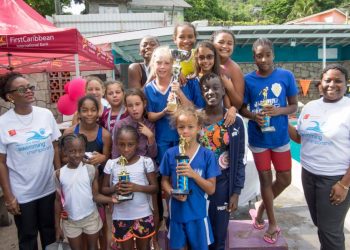 Grenada’s Future Champions at Inter-primary School Swim Meet, 2019