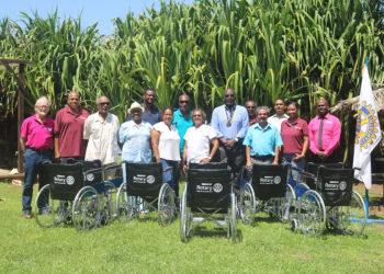 The Rotary Club of Grenada East wheelchair distribution project