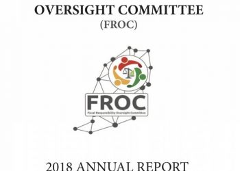 Fiscal Responsibility Oversight Committee Releases 2018 Annual Report