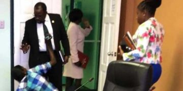 Government says “no physical altercation” between journalist and junior minister