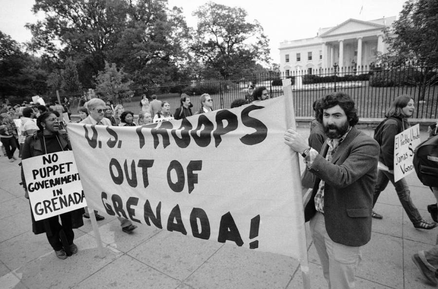 Photos from history: Reagan orders invasion of Grenada
