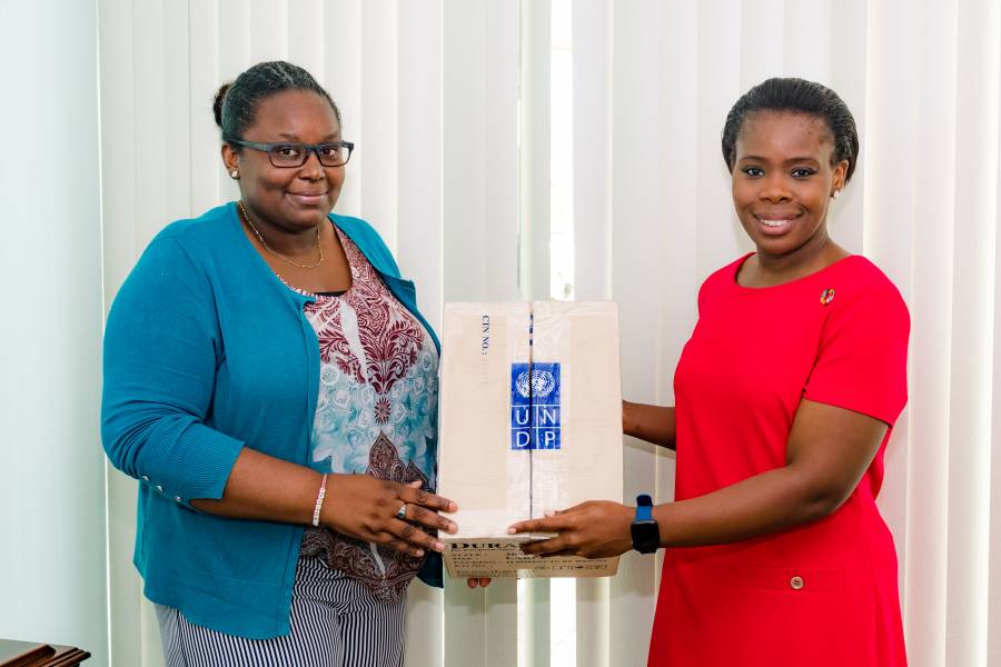 UNDP provides protective equipment to gender-based violence frontline workers
