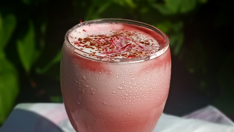 Grenada’s Rachael Findley’s Xtra Spiced Beet Cocktail