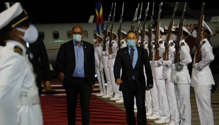 Grenada’s Agriculture Minister arrives in Caracas for 19th ALBA-TCP Summit of Heads of State