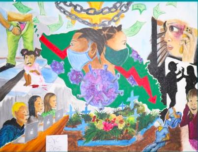 Grenadian places 3rd in ECCB/RSS ARU Creative Youth Art Competition