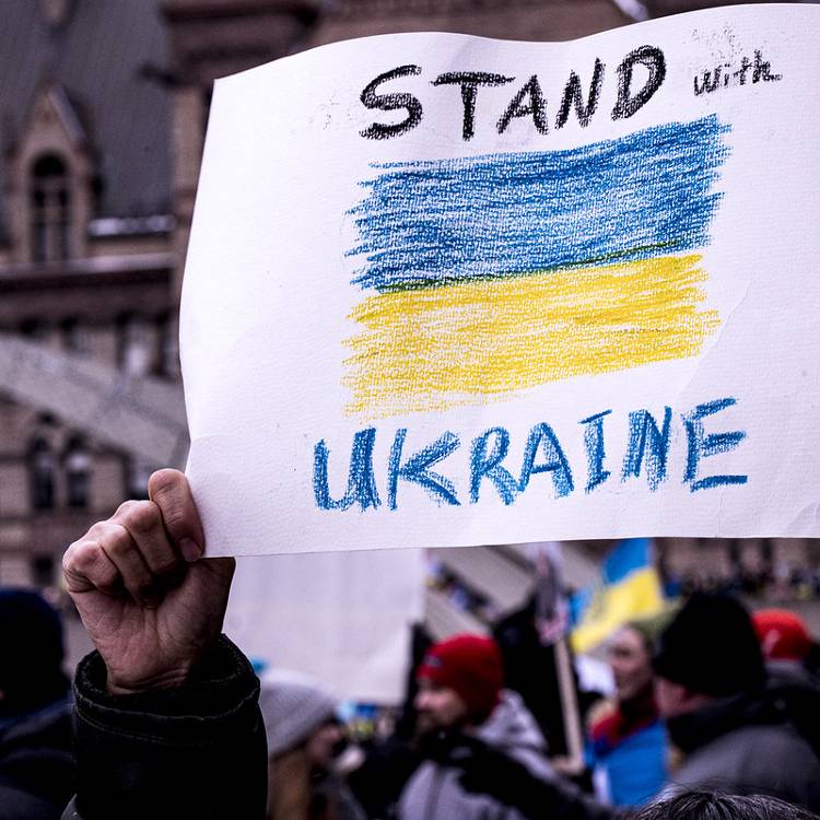We all stand with Ukraine