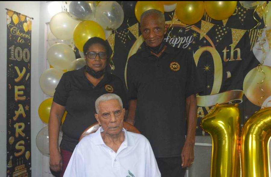 ‘100 not out!’ for Cumuto centenarian