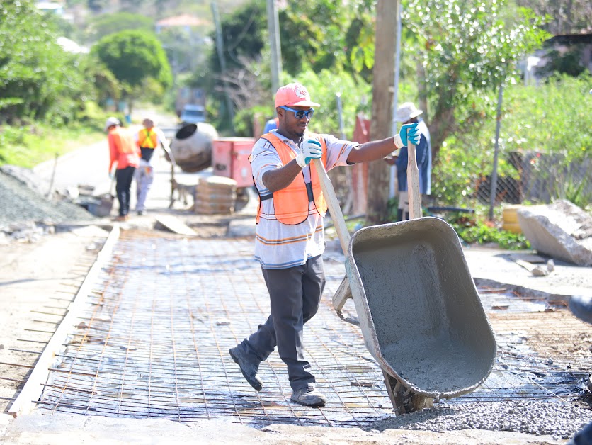 High commendation for widening streets in Hillsborough, Carriacou