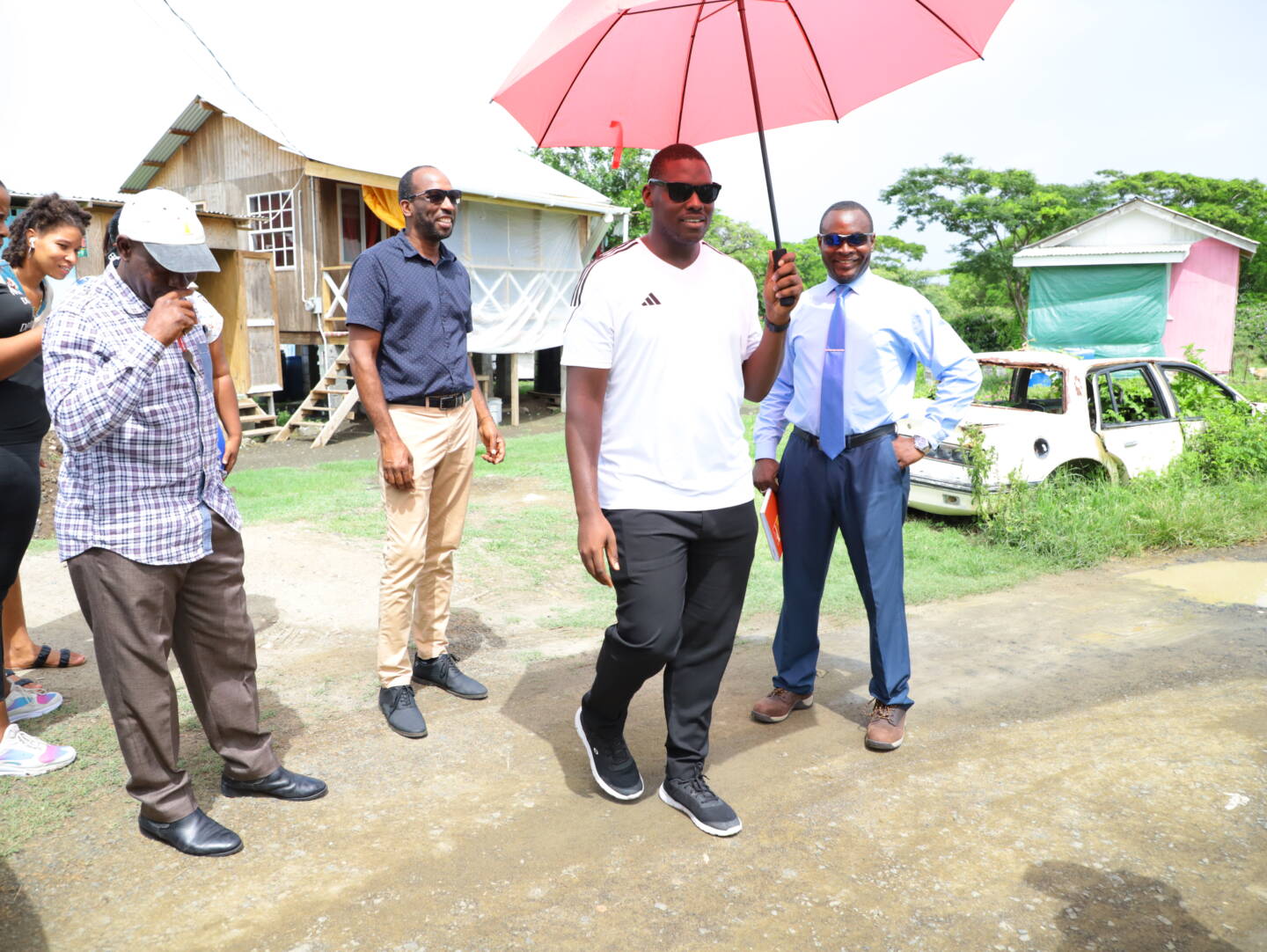 Minister actions on housing conditions in Mangrove, Carriacou