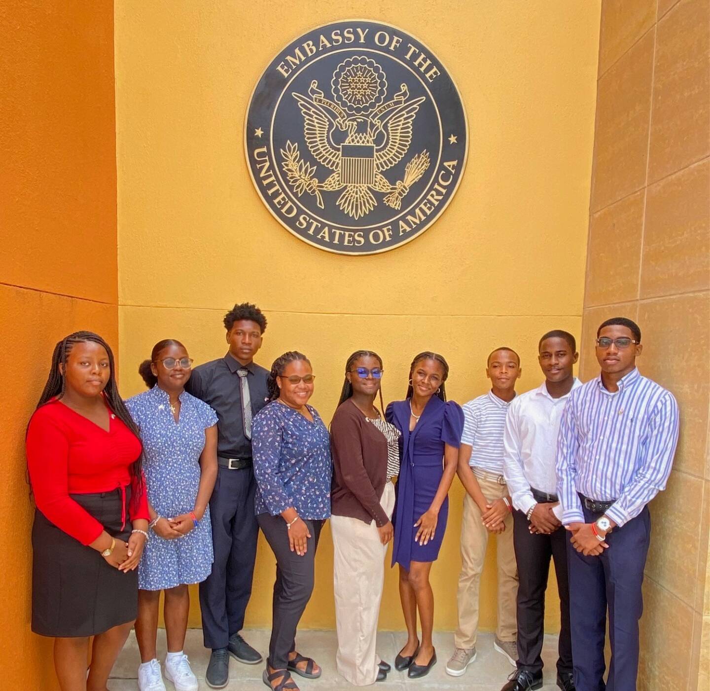 Jesse Logie at Youth Ambassadors Caribbean Exchange Programme