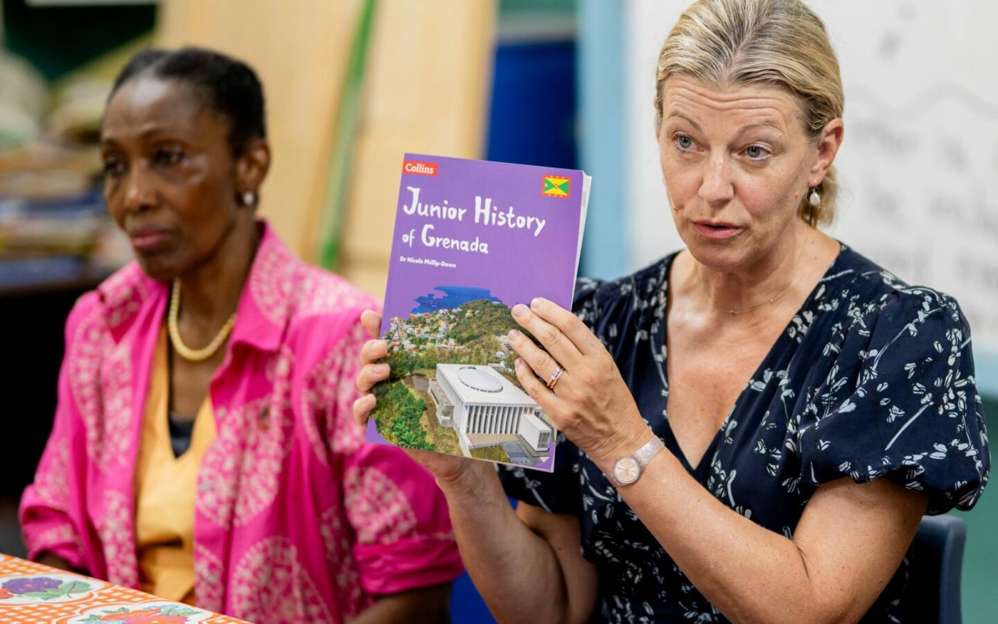 Laura Trevelyan visits Grenadian school