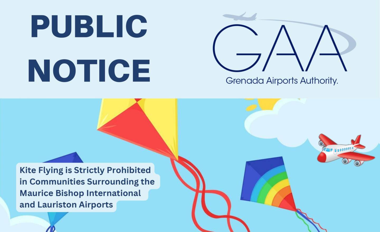 Flying kites within vicinity of airport is prohibited