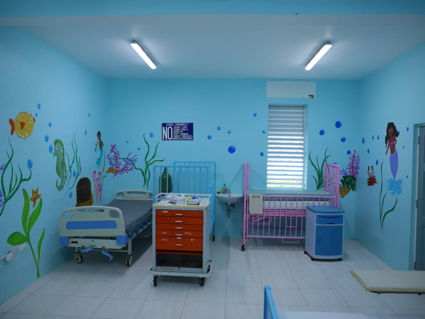 Princess Royal Hospital paediatric ward enhanced