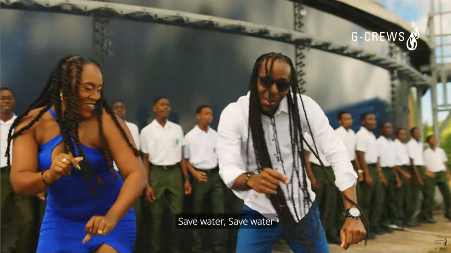 G-CREWS creates Save Water song and video to promote water conservation