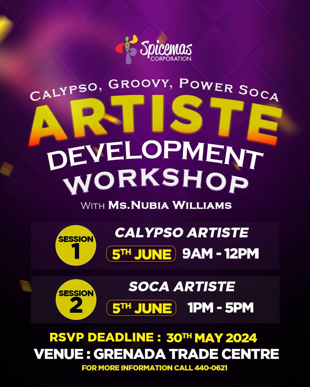Mastering Performance and Business for Calypso and Soca Artistes