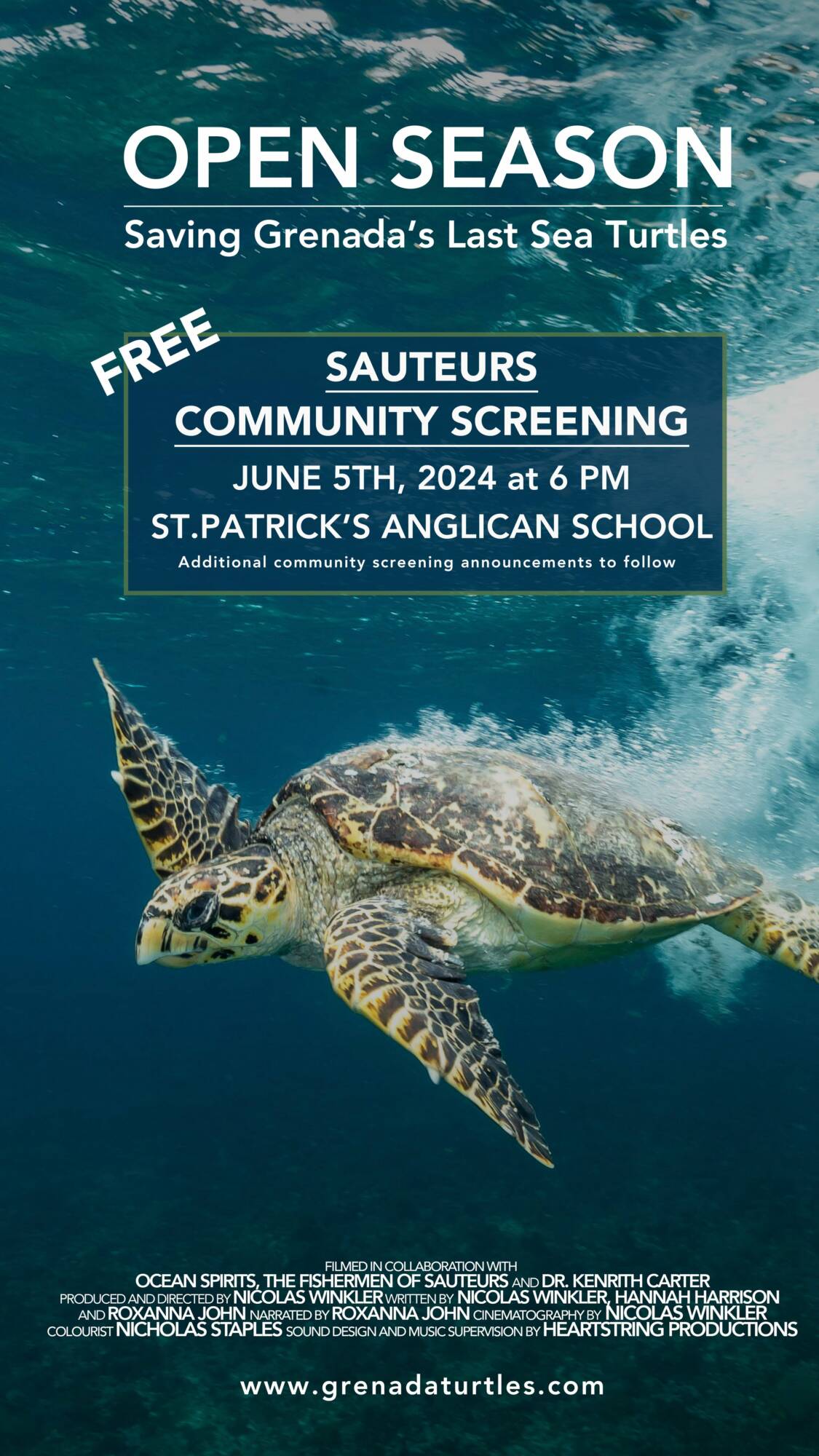 Community stakeholder screening of Open Season