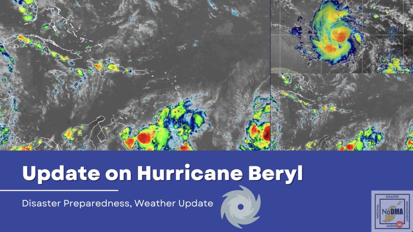 Midday update on Hurricane Beryl