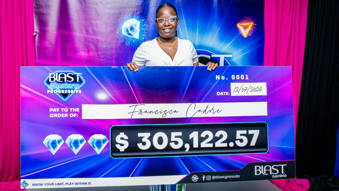 Francisca Cadore of Fontenoy is first winner of BLAST Mystery Progressive Jackpot