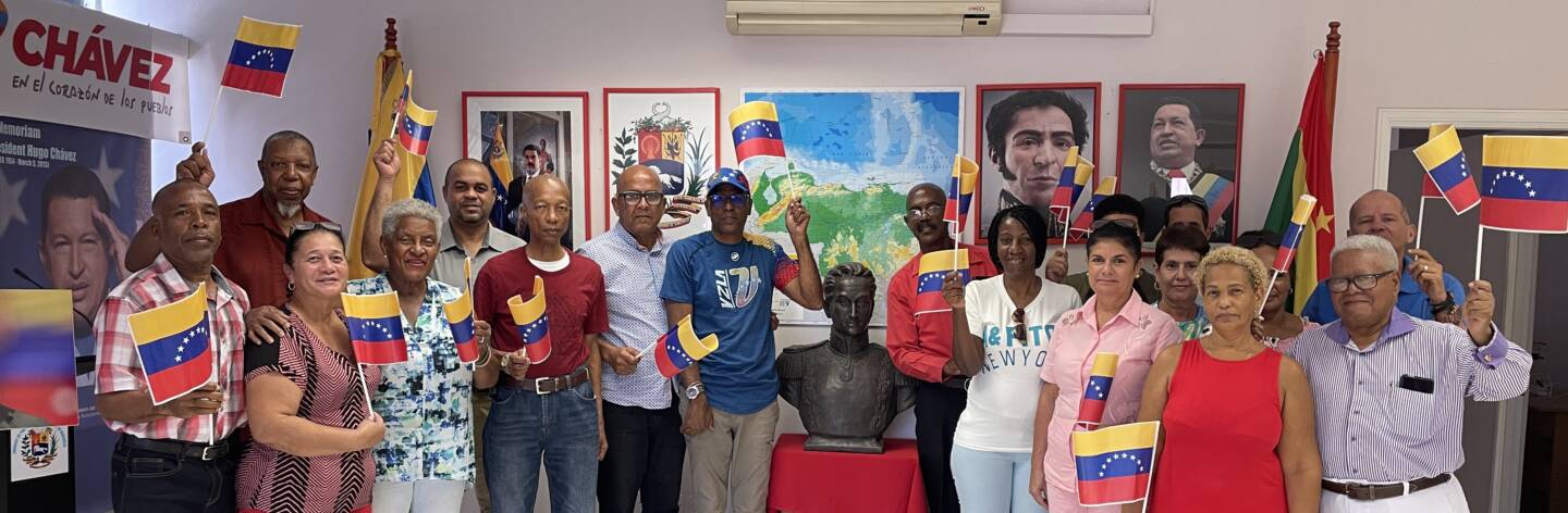 Grenadians and resident Venezuelans in solidarity with Venezuelan people