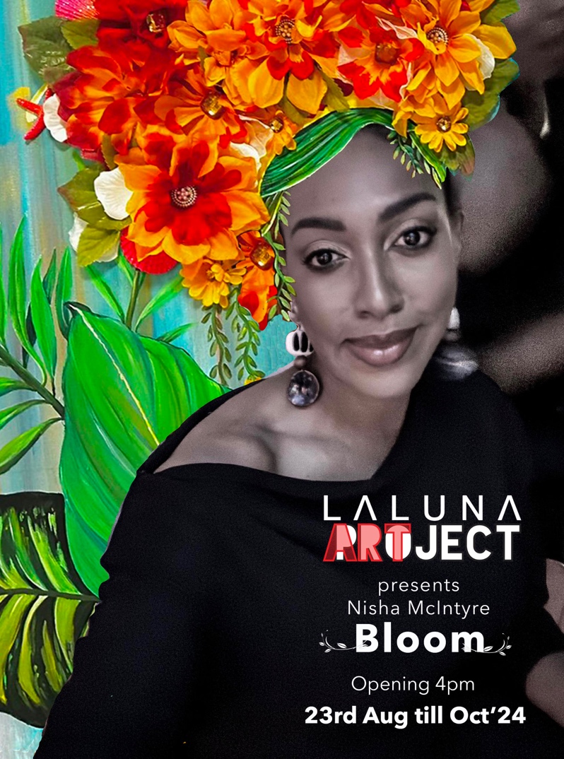 Nisha McIntyre’s first solo exhibition at Laluna Art Project opens today