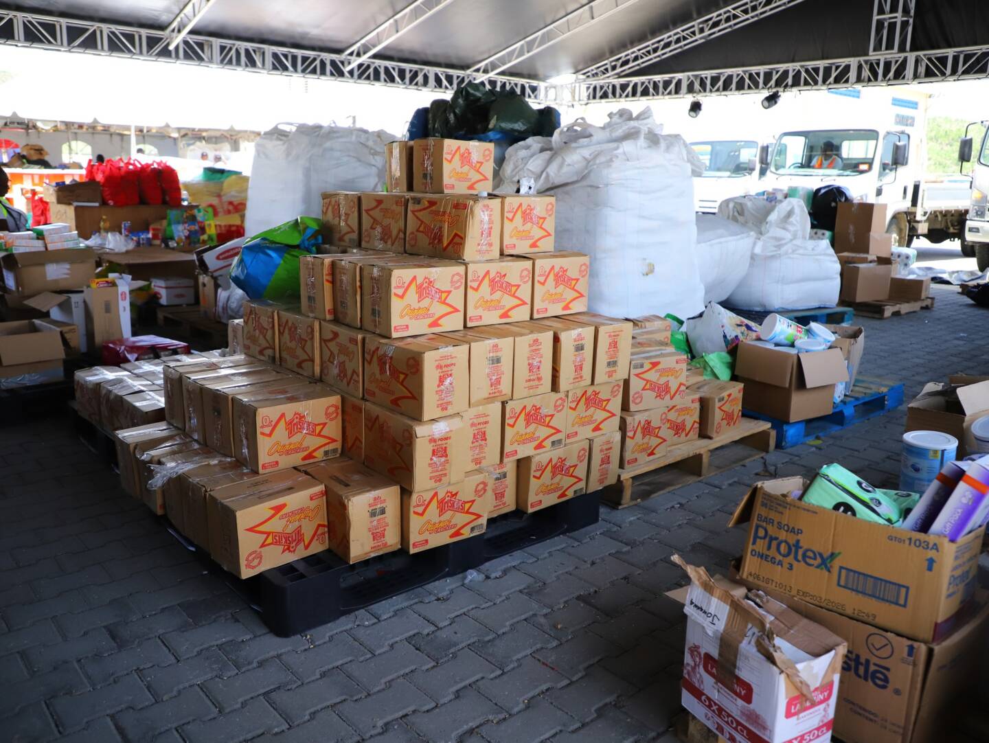 Distribution of relief aid continues in Carriacou 