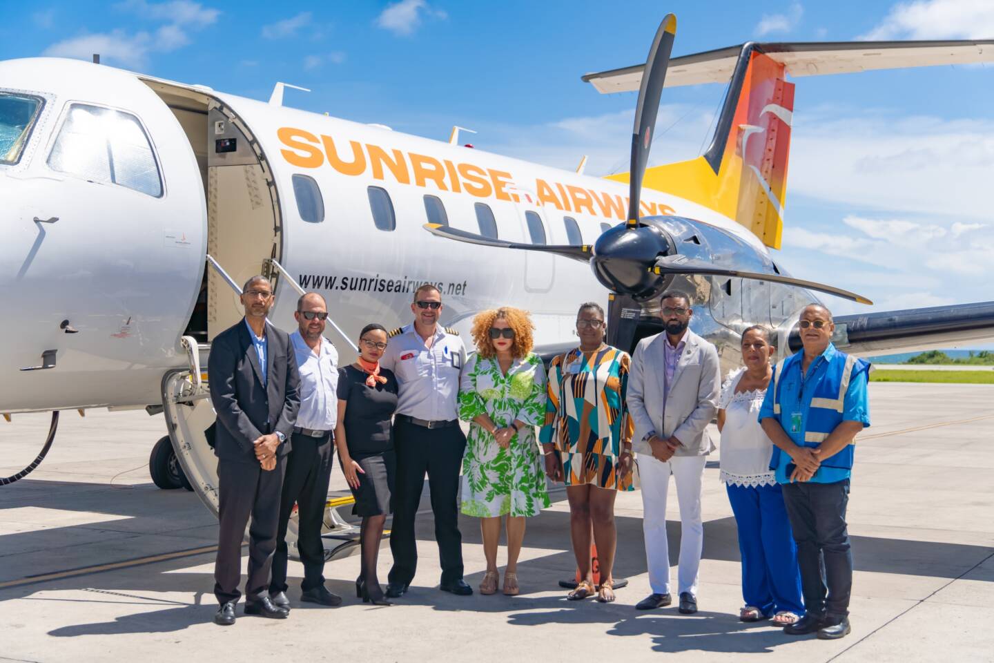 GTA welcomes Sunrise Airways new intra-Caribbean flight route