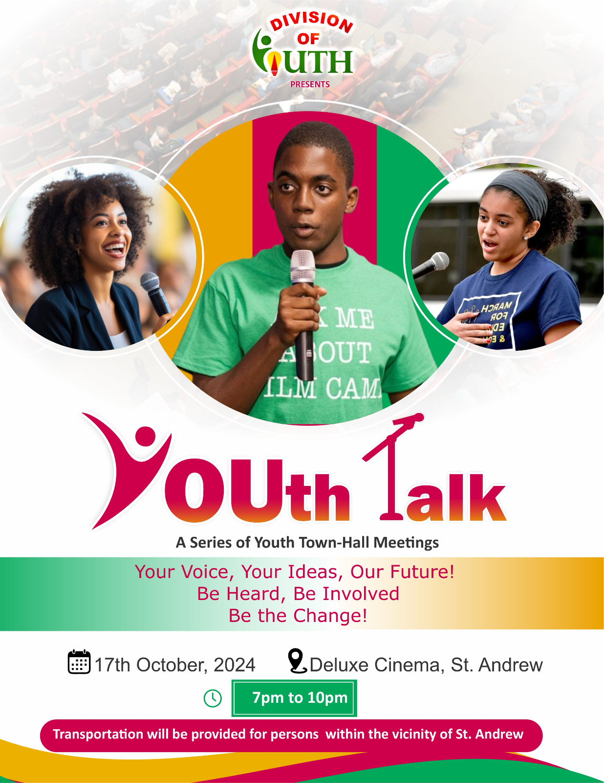 YOUth Talk at Deluxe Cinema on Thursday, 17 October